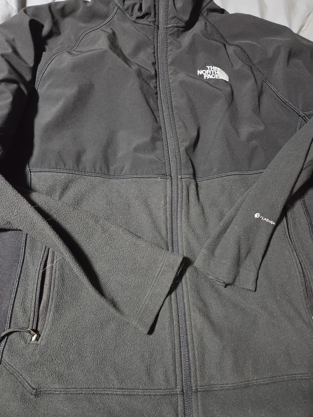 The North Face Men's Black Full-Zip Fleece Jacket